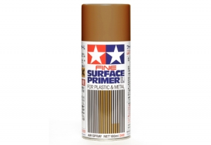 Tamiya 87160 Tamiya Fine Surface Primer L for Plastic & Metal (Oxide Red) Spray 180ml