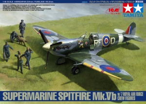 Tamiya 89730 1/48 Supermarine Spitfire Mk.Vb w/Royal Air Force Crew Set