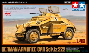 Tamiya 89777 1/48 German Armored Car Sd.Kfz. 222