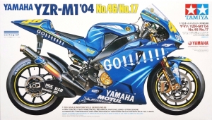 Tamiya 14098 1/12 Yamaha YZR-M1 2004 N0.46/No.17