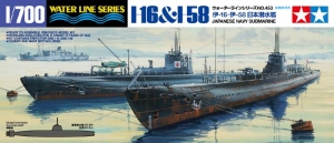 Tamiya 31453 1/700 Japanese Submarine I-16 & I-58