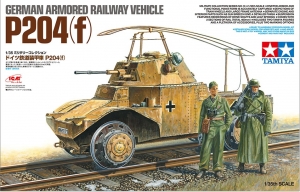 Tamiya 32413 1/35 German Armored Railroad Vehicle P204(f)