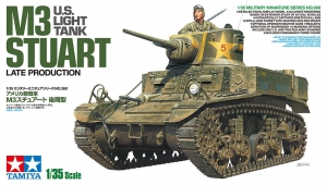 Tamiya 35360 1/35 U.S. Light Tank M3 Stuart "Late Production" {sealmodel code: 5.5}