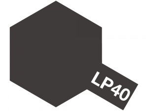 Tamiya Lacquer Paint LP-40 Metallic Black (10ml) [Metallic Gloss)