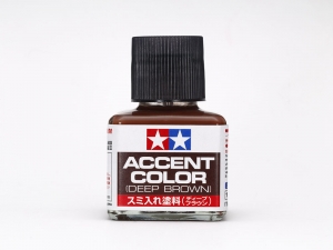 Tamiya 87210 Panel Line Accent Color (40ml) [Deep Brown]