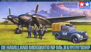 Tamiya 89786 1/48 de Havilland Mosquito NF Mk.&#8545; & 10HP Tilly