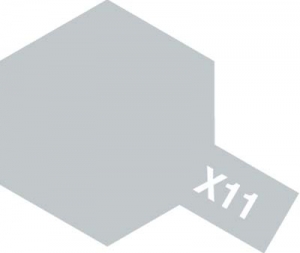 Tamiya Acrylic Color X-11 Chrome Silver (10ml) [Gloss Metallic]