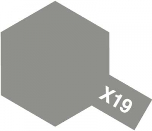 Tamiya Acrylic Color X-19 Smoke (23ml) [Gloss Clear]