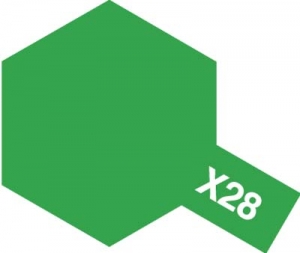 Tamiya Acrylic Color X-28 Park Green (10ml) [Gloss]