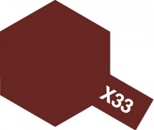 Tamiya Acrylic Color X-33 Bronze (10ml) [Gloss Metallic]