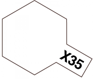 Tamiya Acrylic Color X-35 Semi Gloss Clear (10ml) [Semi-Gloss]