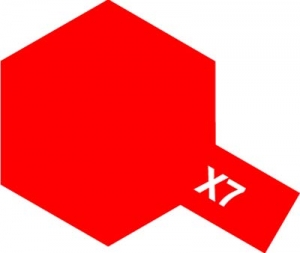 Tamiya Acrylic Color X-7 Red (10ml) [Gloss]