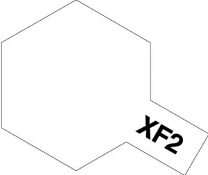 Tamiya Acrylic Color XF-2 Flat White (23ml) [Matt]