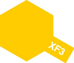 Tamiya Acrylic Color XF-3 Flat Yellow