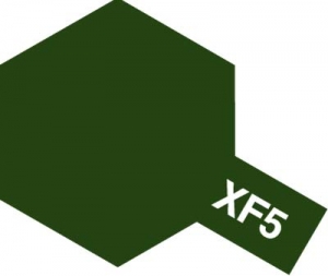 Tamiya Acrylic Color XF-5 Flat Green (10ml) [Matt]