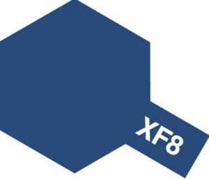 Tamiya Acrylic Color XF-8 Flat Blue (10ml) [Matt]