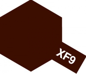 Tamiya Acrylic Color XF-9 Hull Red (23ml) [Matt]