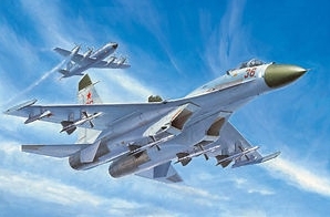 Trumpeter 01661 1/72 Russian Su-27 Flanker B "Early Version"