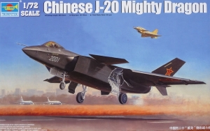 Trumpeter 01663 1/72 Chinese J-20 Mighty Dragon