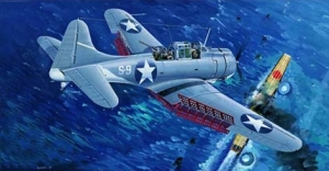 [Modeller's Kit] Trumpeter 02244 1/32 SBD-3 Dauntless "Midway" (Clear Edition) *(Please Read Description before Ordering)