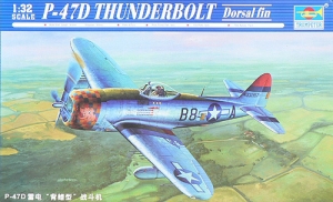 Trumpeter 02264 1/32 P-47D Thunderbolt w/ Dorsal Fin