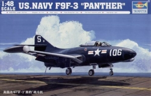 Trumpeter 02834 1/48 U.S. Navy F9F-3 Panther