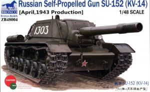 Bronco ZB48004 1/48 SU-152 (KV-14) "April, 1943 Production"