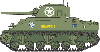 Tasca 35-L32 1/35 U.S. Medium Tank M4A1 Sherman Mid Production "Free French Army (2nd Armored Disivion)"