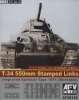 AFV Club AF35142 1/35 Workable Track For T-34 550mm Stamped Links (Improved Surface) Type 1941