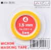 Aizu Project 2001-4 Micron Masking Tape (1.5mm)