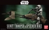 Bandai 0196693 1/12 Scout Trooper & Speeder Bike [Starwars]