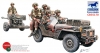 Bronco CB35170 1/35 British 6 Pdr Anti-Tank Gun(Airborne) & 1/4 Ton Truck & Crew