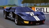 Fujimi HR-1(12101) 1/24 Ford GT40 Mark II w/PE Parts "1966 Le Mans Winner"