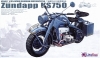 Greatwall Hobby L3507 1/35 WWII German Motorcycles Zundapp KS750 (2 kits)