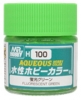 Mr Aqueous Hobby Color H-100 Fluorescent Green (10ml)