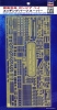 Hasegawa QG45(72145) 1/350 USS Gambier Bay (CVE-73) Photo-Etched Parts [Super]