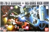 Bandai HG-UC(0153706) 1/144 RX-78-3 Gundam + MS-09RS Rick-Dom