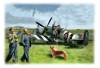 ICM 48801 1/48 Spitfire Mk.IX w/ RAF Pilots & Ground Personnel