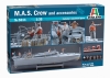 Italeri 5611 1/35 M.A.S. Crew & Accessories (6 Figures)