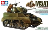 Tamiya 35313 1/35 U.S. Light Tank M5A1 "Pursuit Operation" w/4 Figures