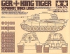 Tamiya 35165 1/35 Separate Track Links for Tamiya German King Tiger (Item 35164; 35169 & 35252)