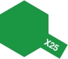 Tamiya Acrylic Color X-25 Clear Green (Gloss)