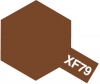 Tamiya Acrylic Color XF-79 Linoleum Deck Brown (Flat)