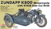 Vulcan 56007 1/35 German Zundapp K800 Motorcycle w/Steib Side Car Nr28