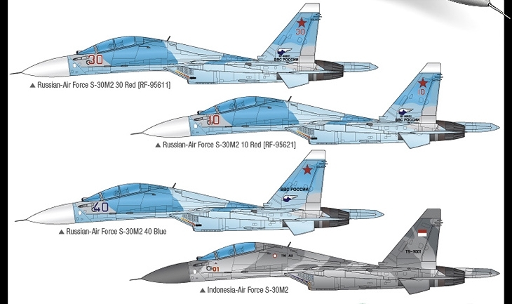 アカデミー 1/48 Su-30M2(完成品)-