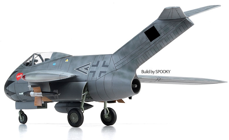 Academy 1/48 Focke-Wulf Ta183 Huckebein German Aircraft Plastic model kit #12327 