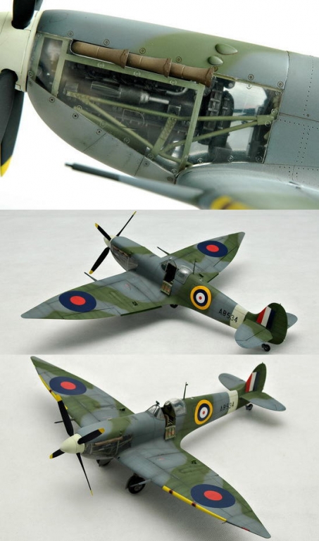 TRUMPETER 02413 échelle 1/24 Trumpeter Spitfire MK VI 