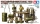 Tamiya 25106 1/35 WWII U.S. Field Maintenance Yard (w/2 Figures)