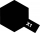 Tamiya Enamel Color X-1 Black (10ml) [Gloss]