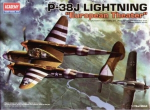 Academy 12405 1/72 P-38J Lightning "European Theater"